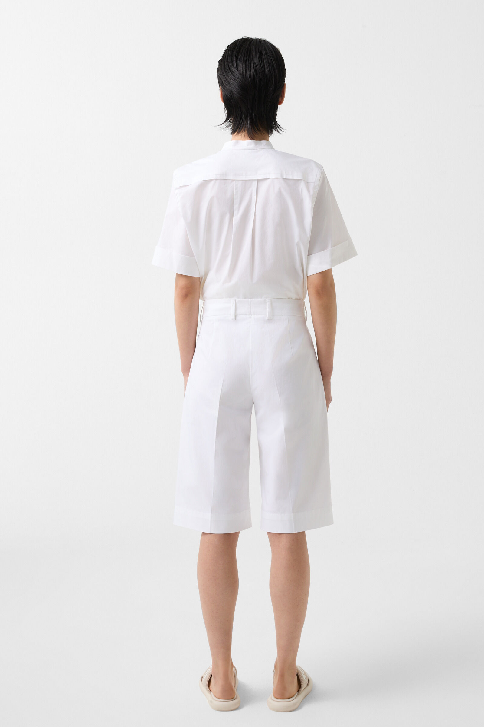Bermudas Lara in White - 3