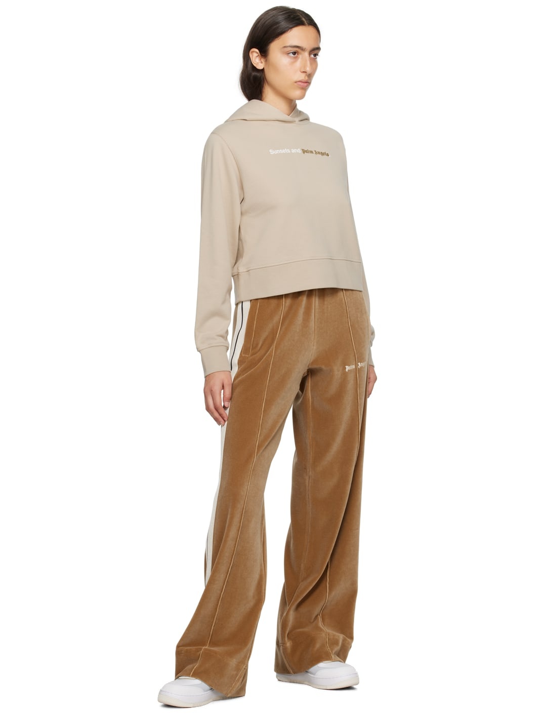 Beige Sunset Hoodie - 4