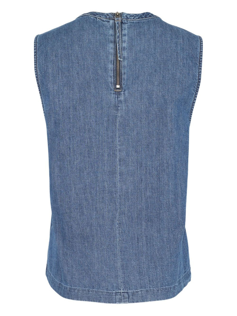 TWP denim pocket top outlook