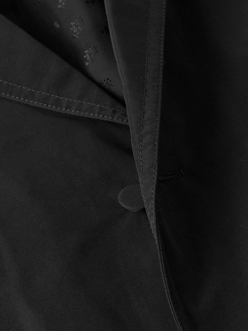 Cotton-Blend Poplin Coat 5