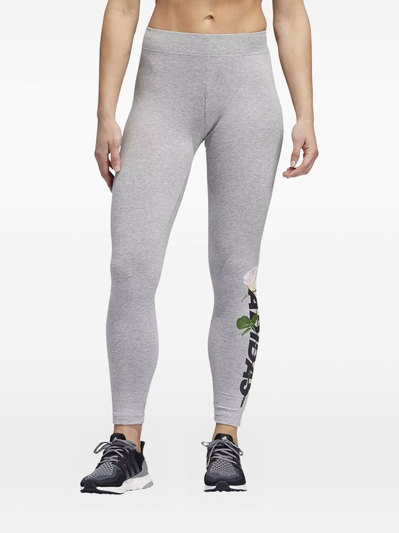 rose-print leggings 1