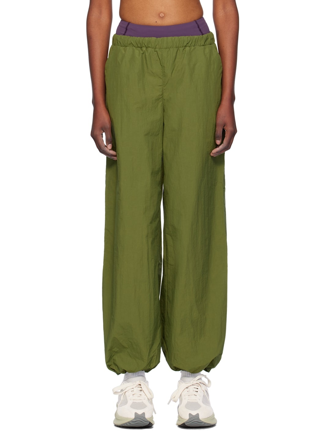 Green DWR Hiking Sport Pants - 1