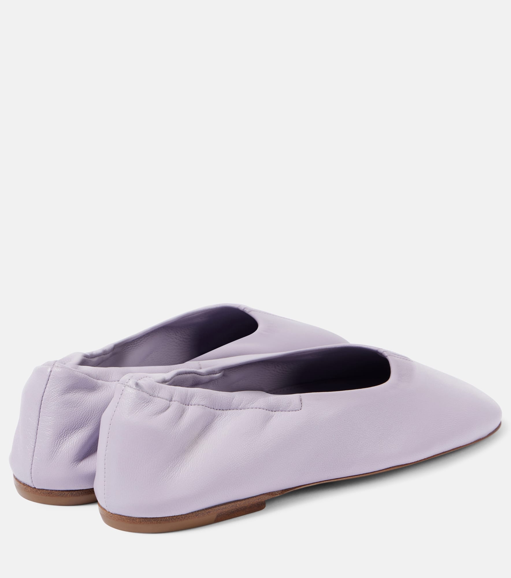 Leather ballet flats - 2