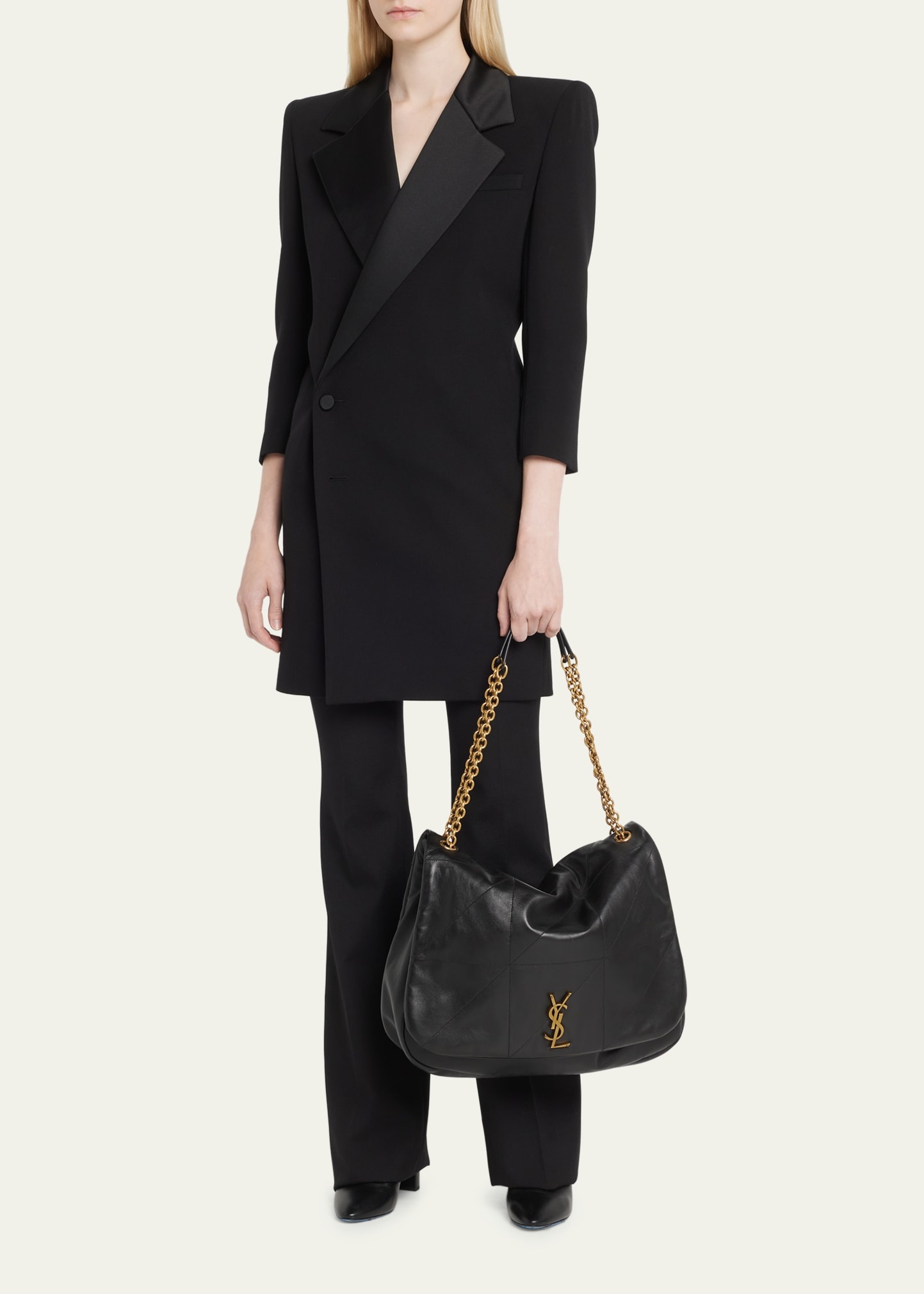 Jamie 4.3 Maxi Quilted Lambskin Chain Shoulder Bag - 5