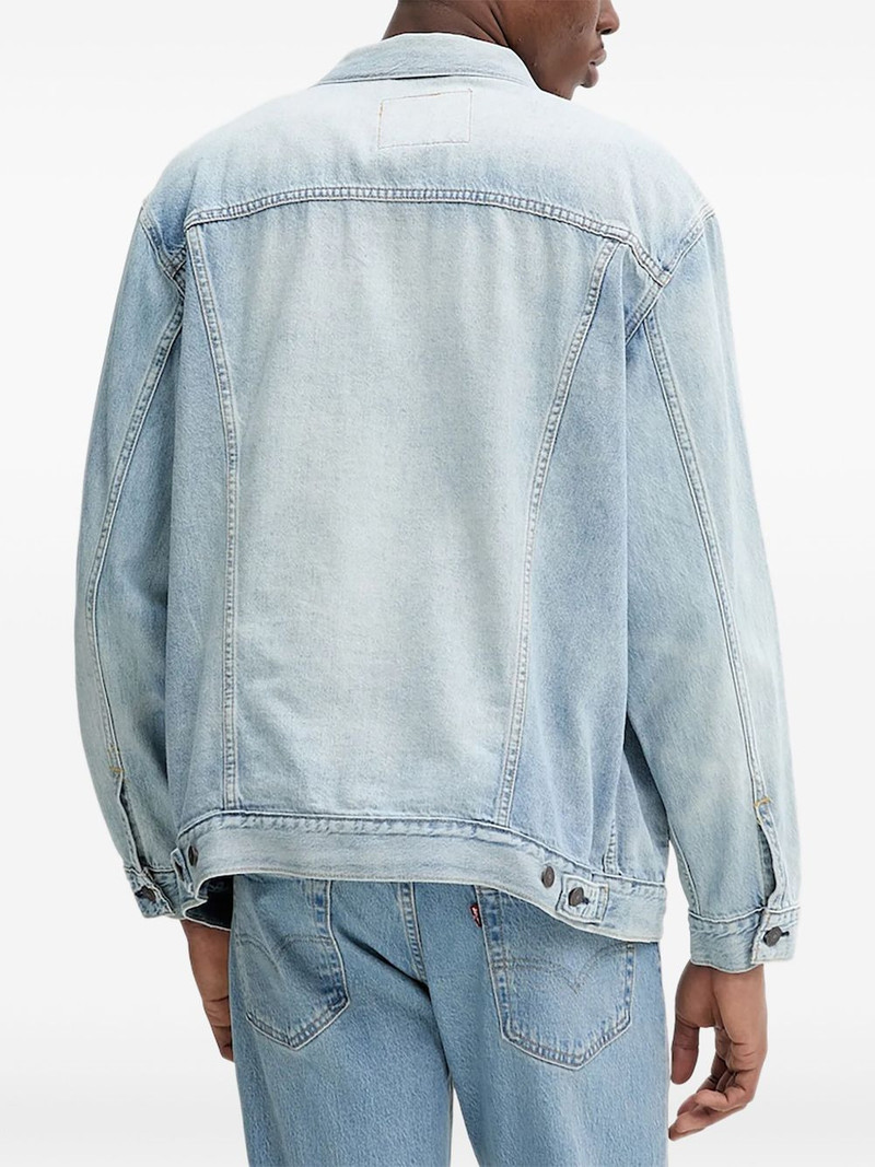 Levi's button-fastening denim jacket outlook