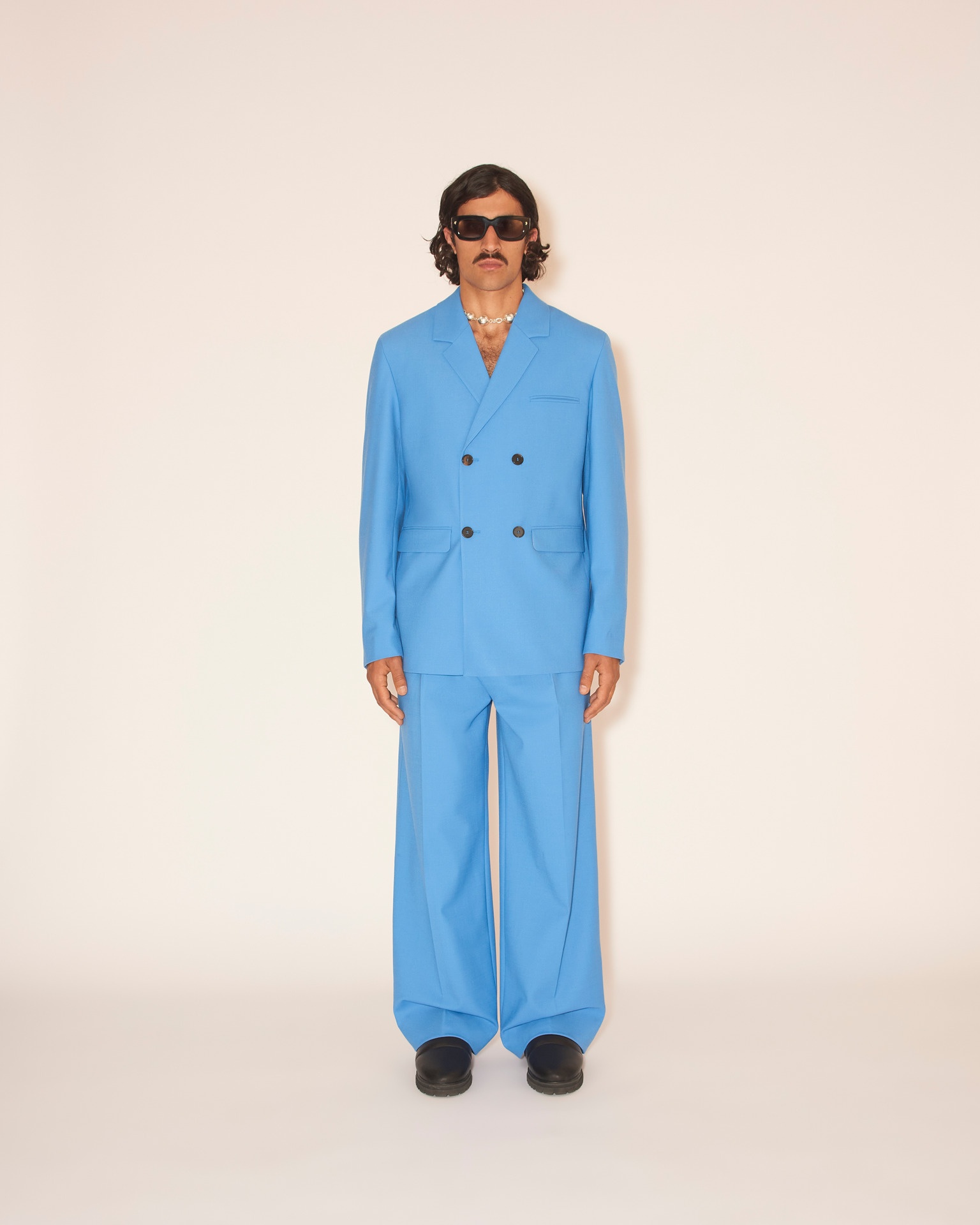 RENAN - Double breasted blazer - Camel - 4