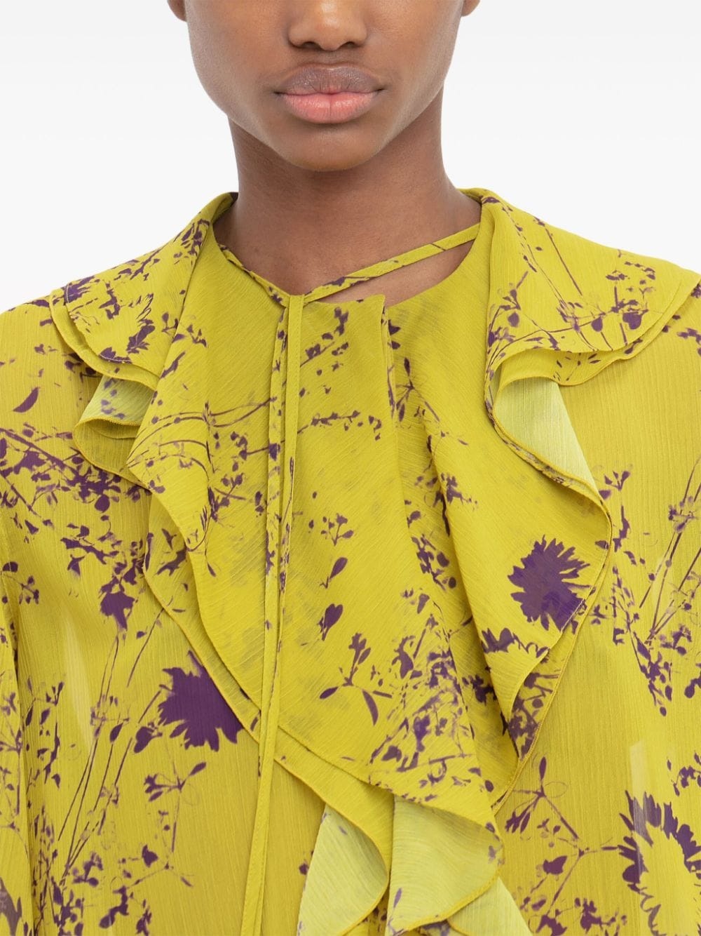Romantic floral-print blouse - 5