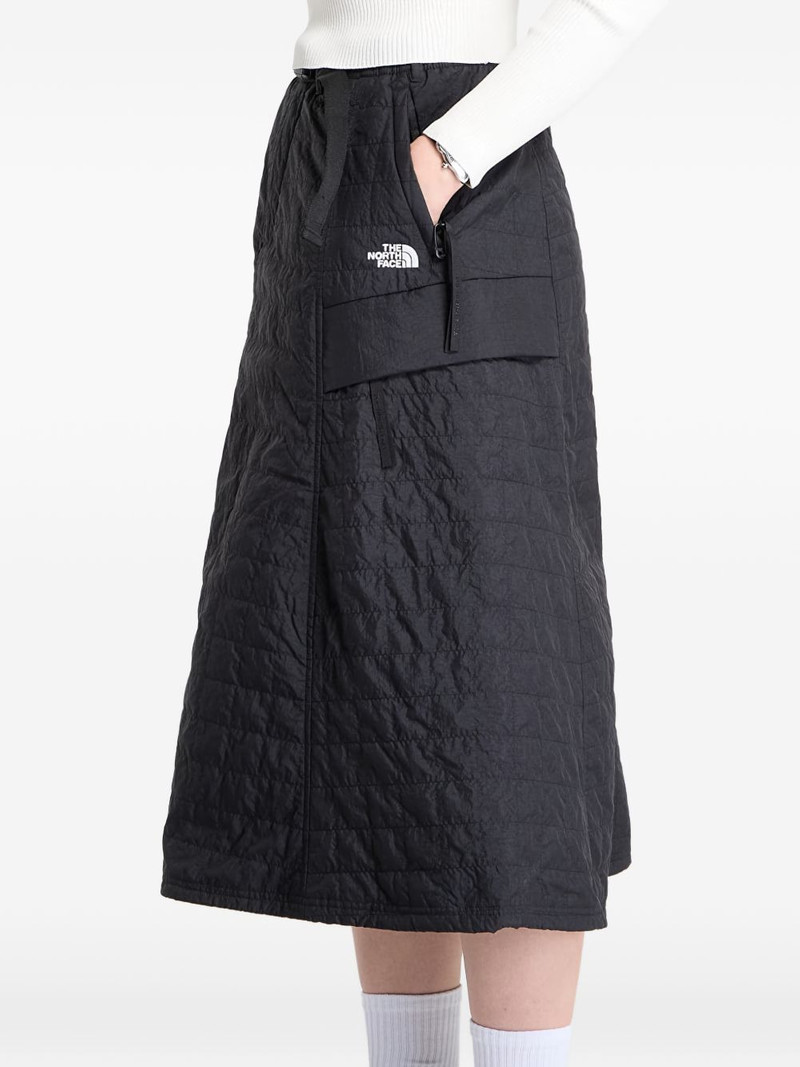 Face quilted volume midi skirt 4