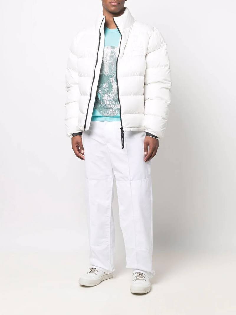 PHILIPP PLEIN Skull print crewneck sweater outlook