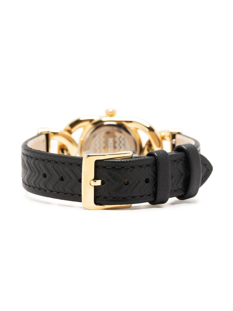 Gioiello zigzag-embossed strap 22mm 4
