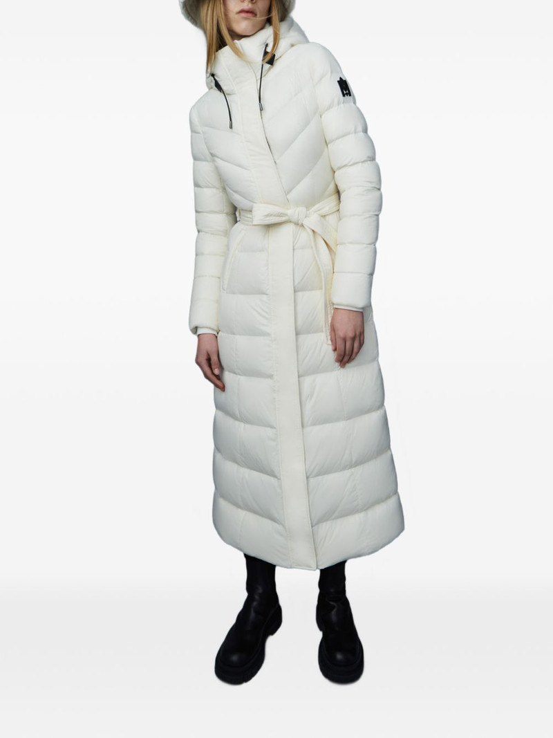 CANILA-R hooded belted jacket 5