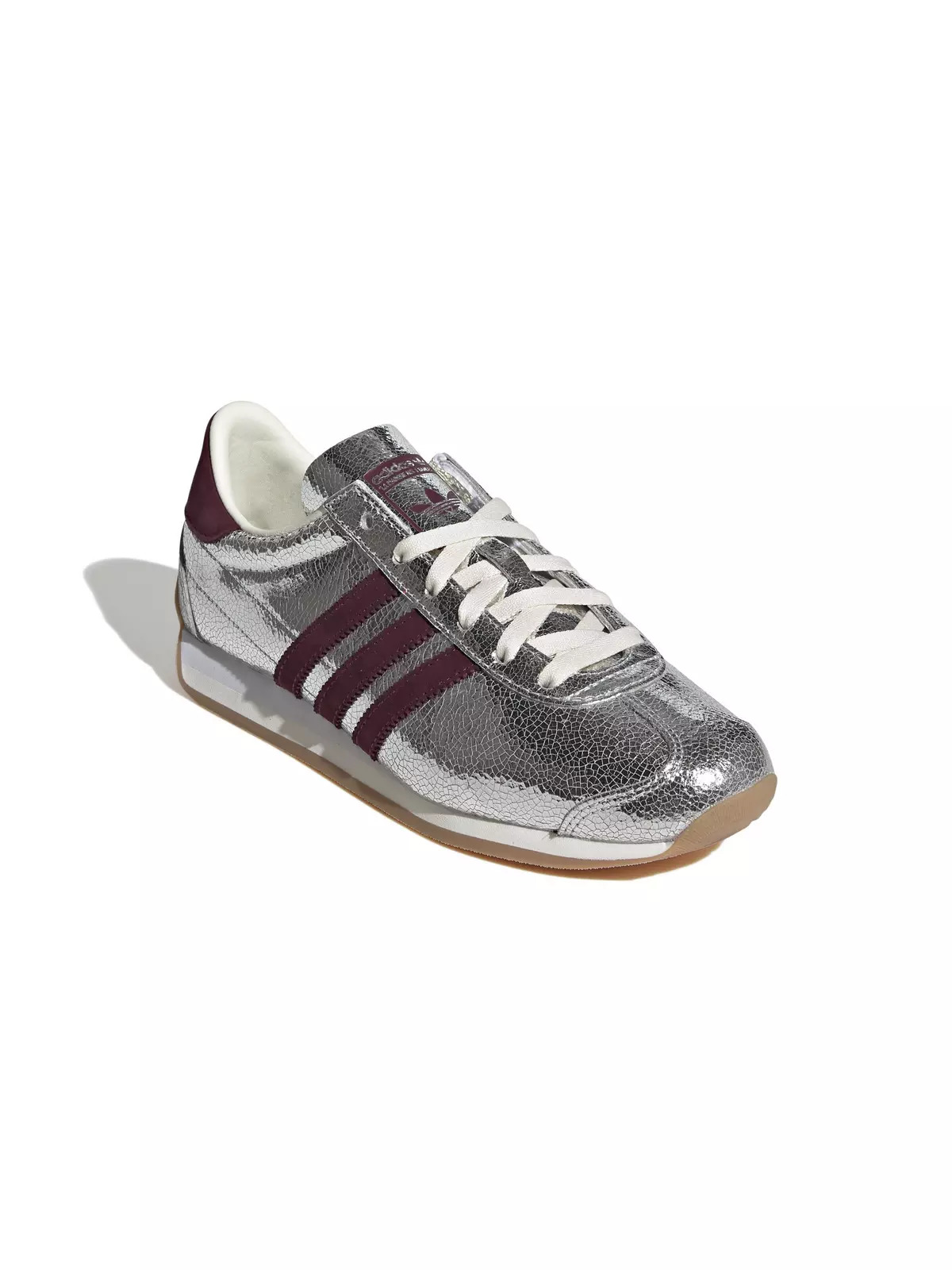 Originals Country OG "Silver Metallic/Maroon/Off-White" Women's Shoe - 5