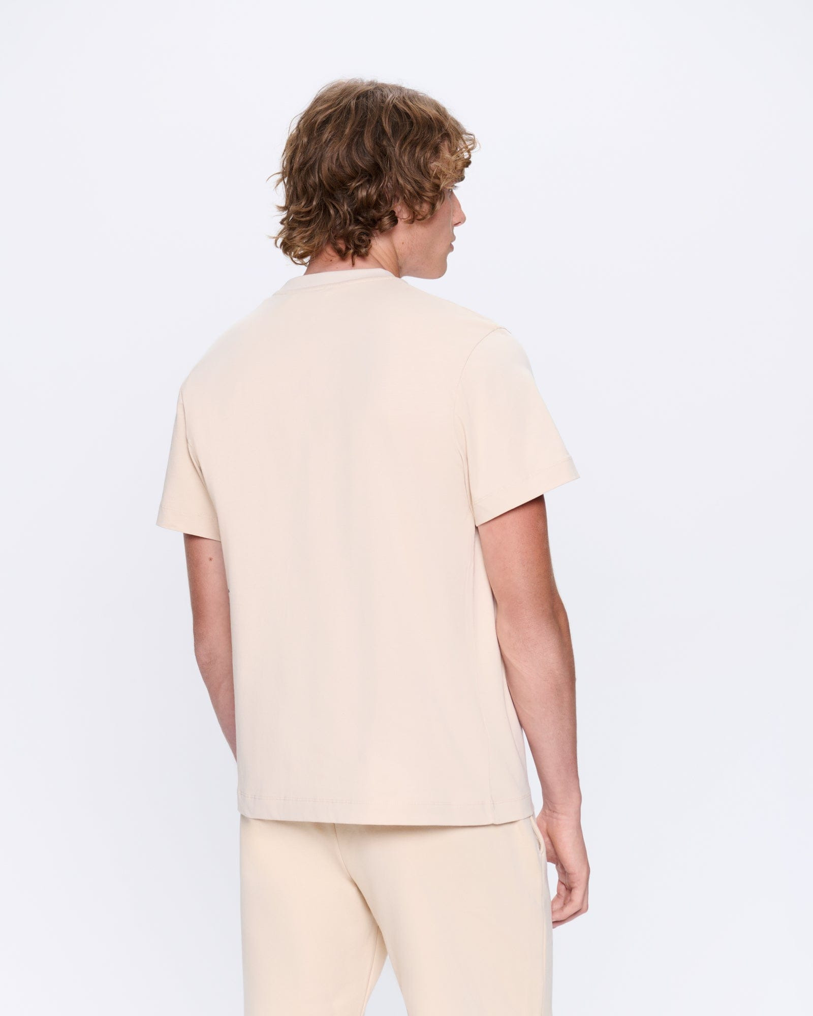 Mens 365 Midweight T-shirt - Sand - 5