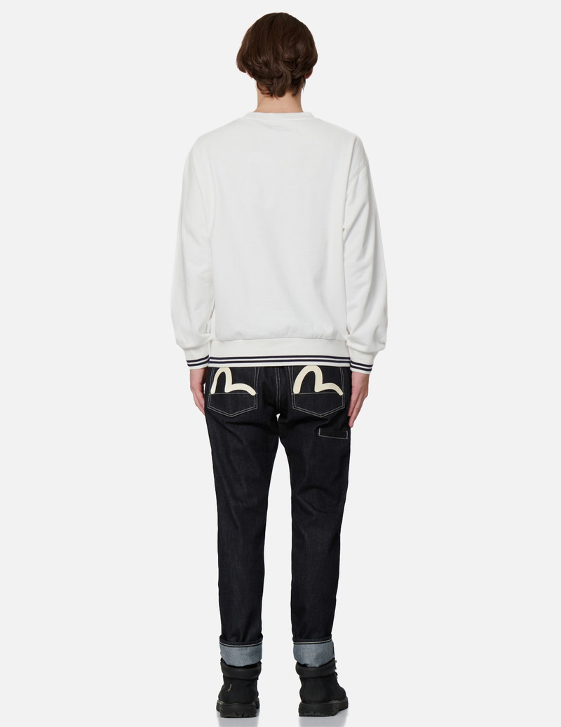 EVISU LOGO PRINT SWEATSHIRT outlook