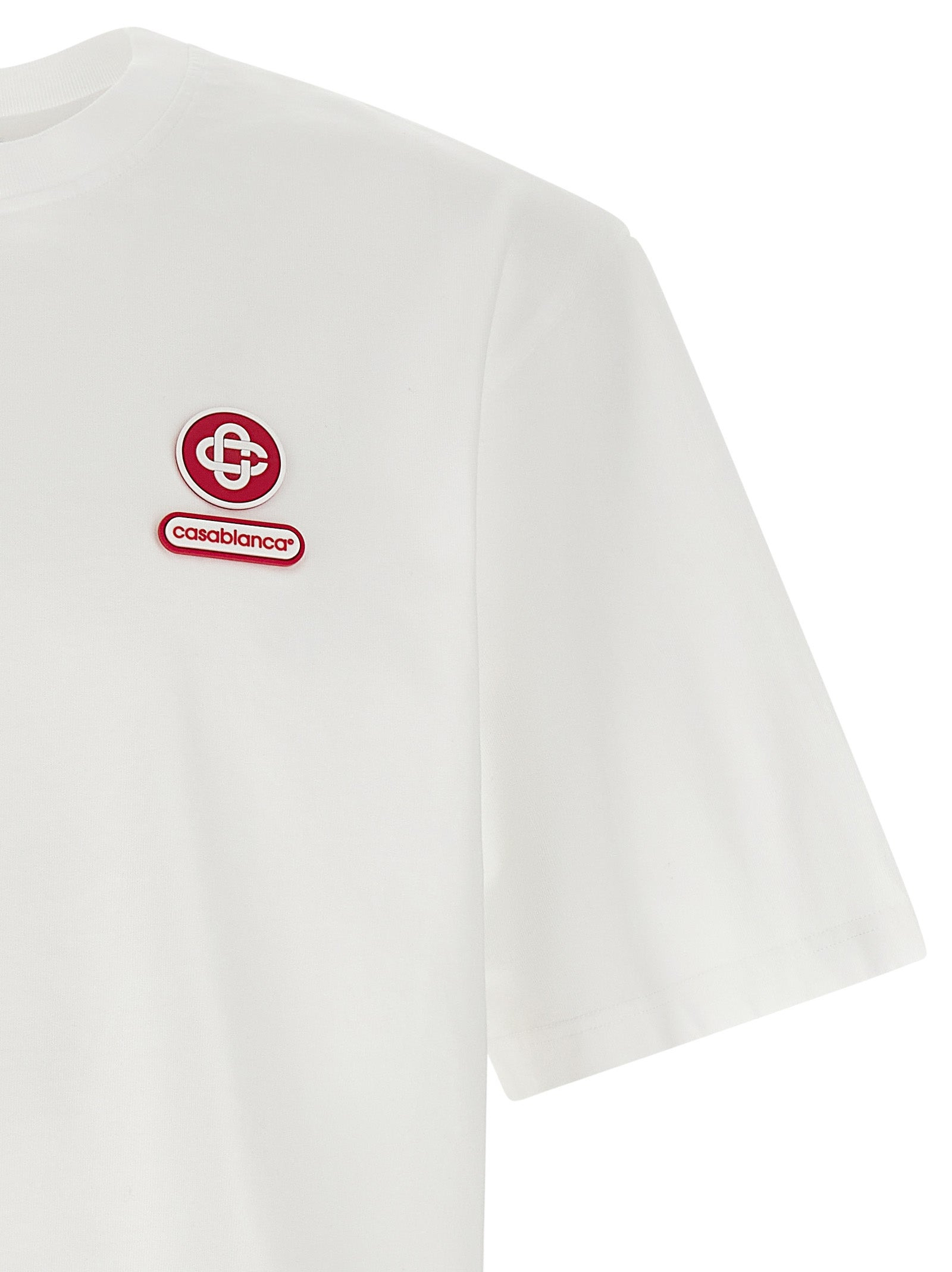 Casablanca Men Logo Patch T-Shirt - 3