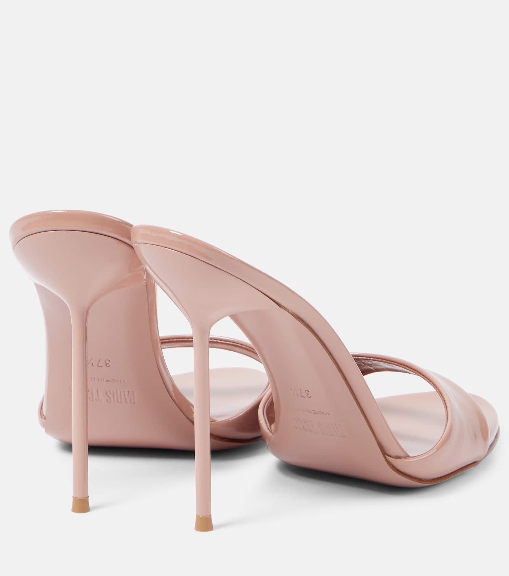 Lidia 105 patent leather mules - 2