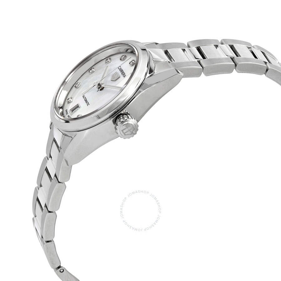 Tag Heuer Carrera Automatic Diamond White Dial Ladies Watch WBN2412-BA0621 - 2