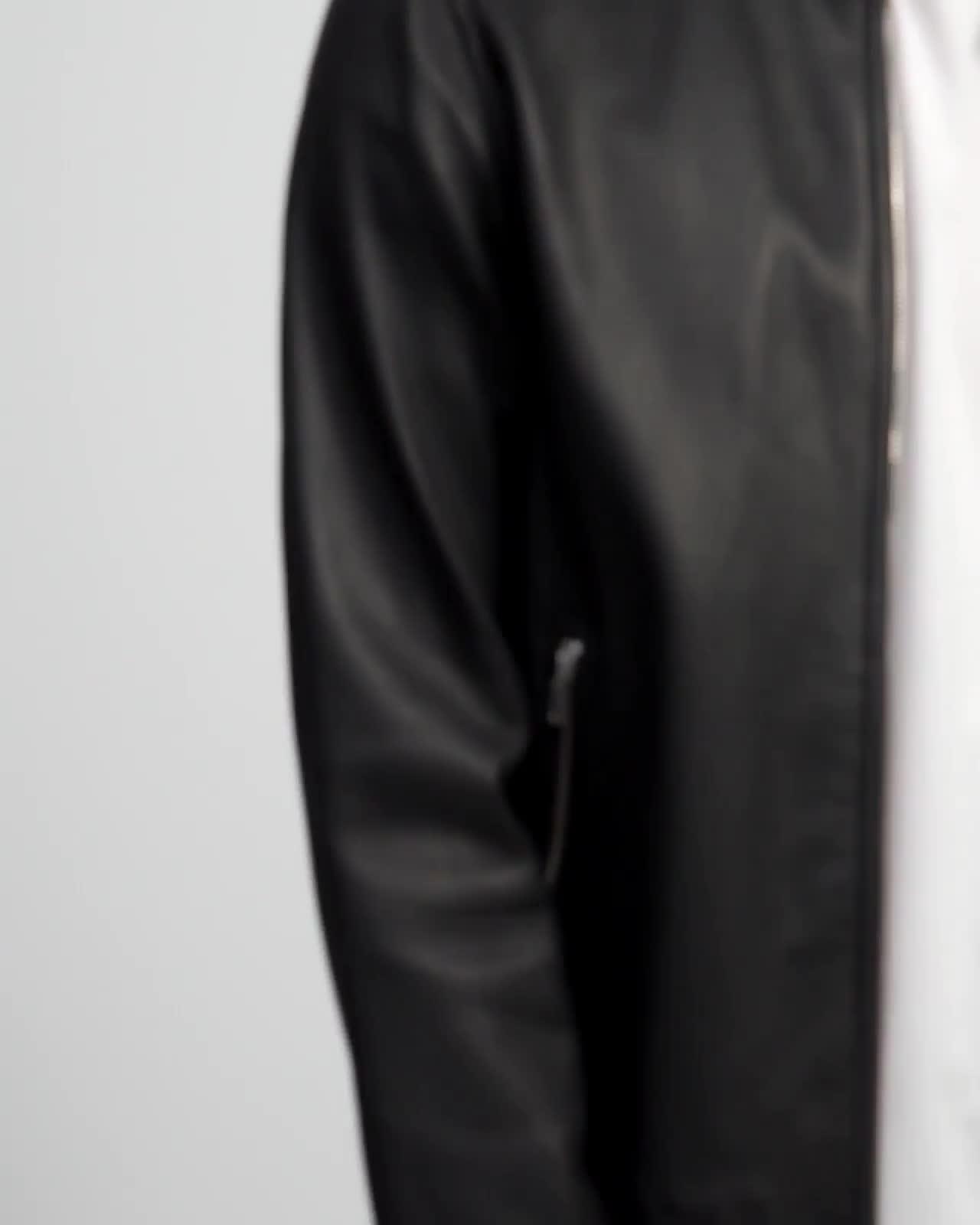Morvek Zip Jacket in Leather - 7