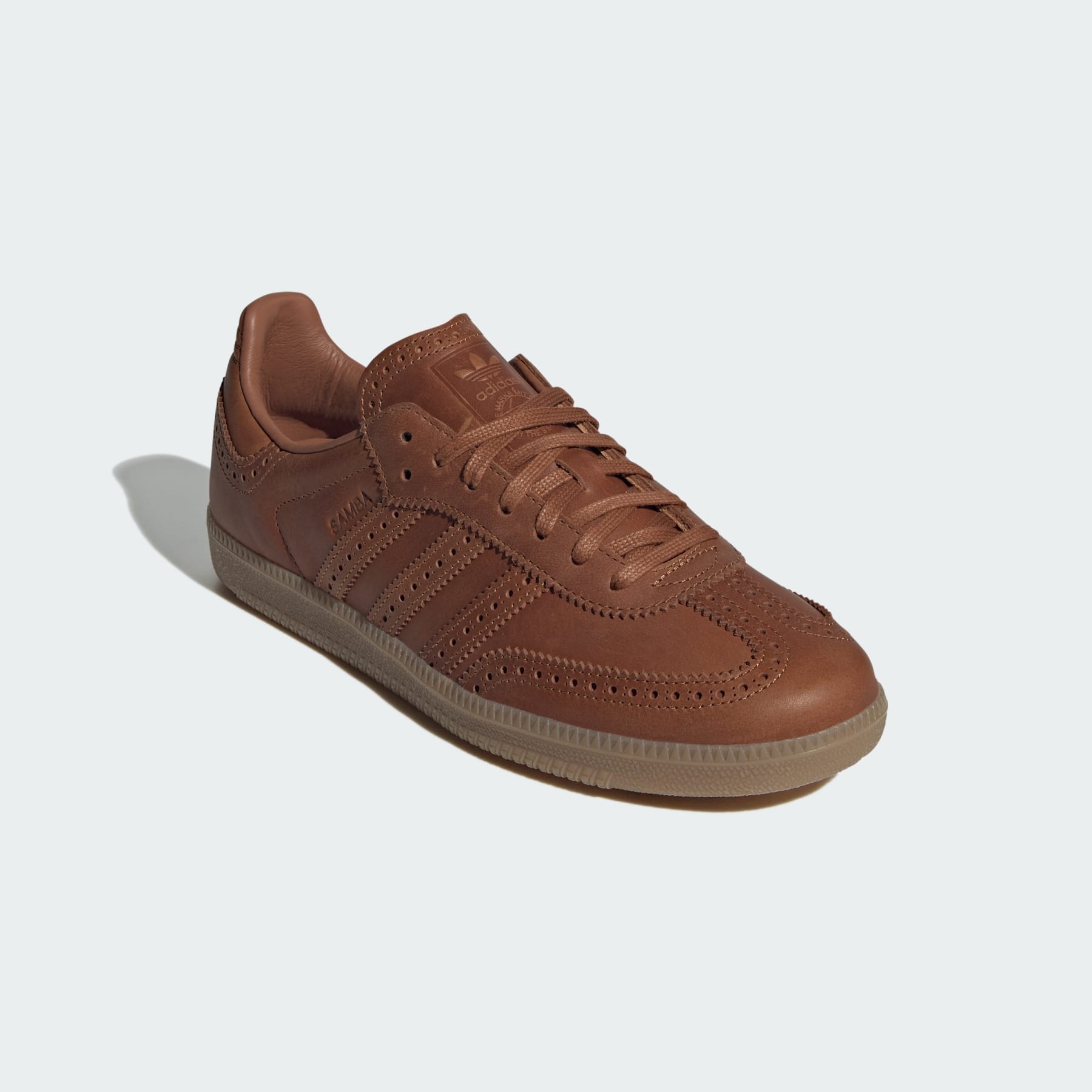 adidas gazelle silver green womens Adidas Originals "Samba OG" Sneakers Brown - Women