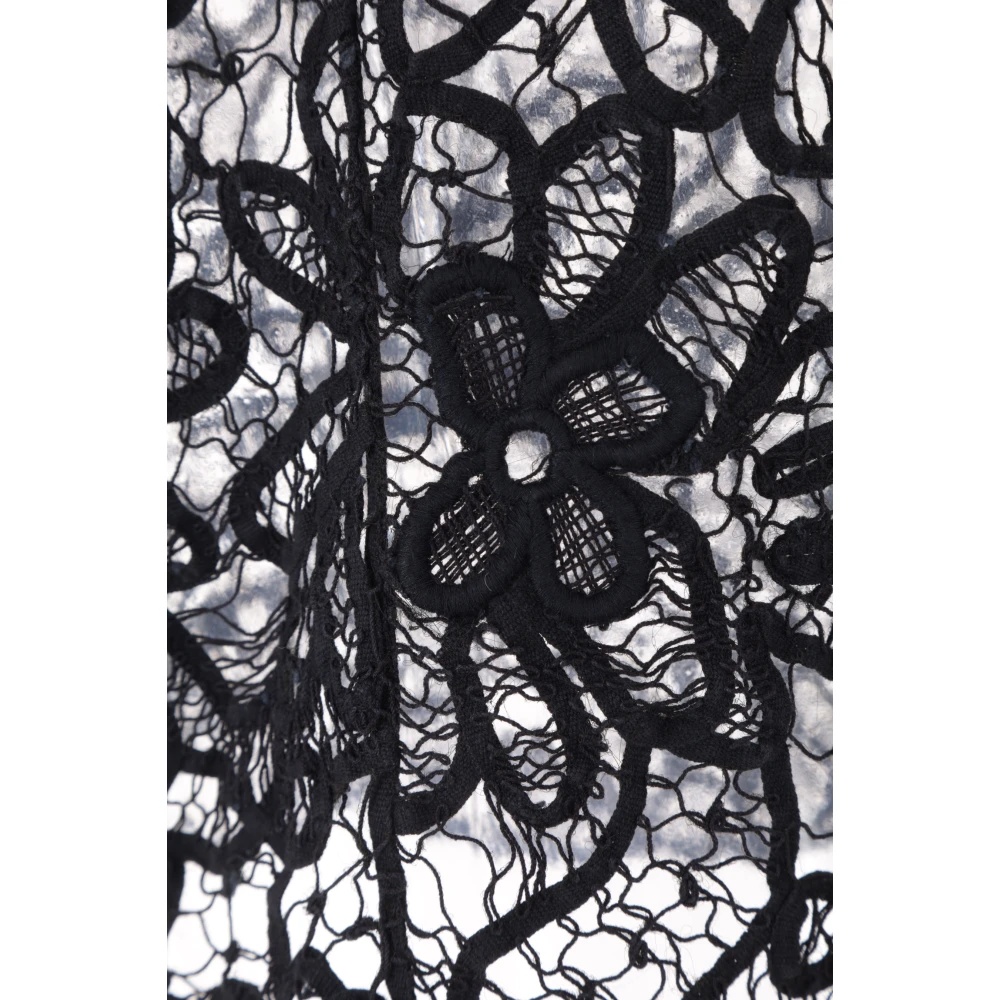 Isabel Marant BLACK LACE CROPPED TOP | miinto | REVERSIBLE