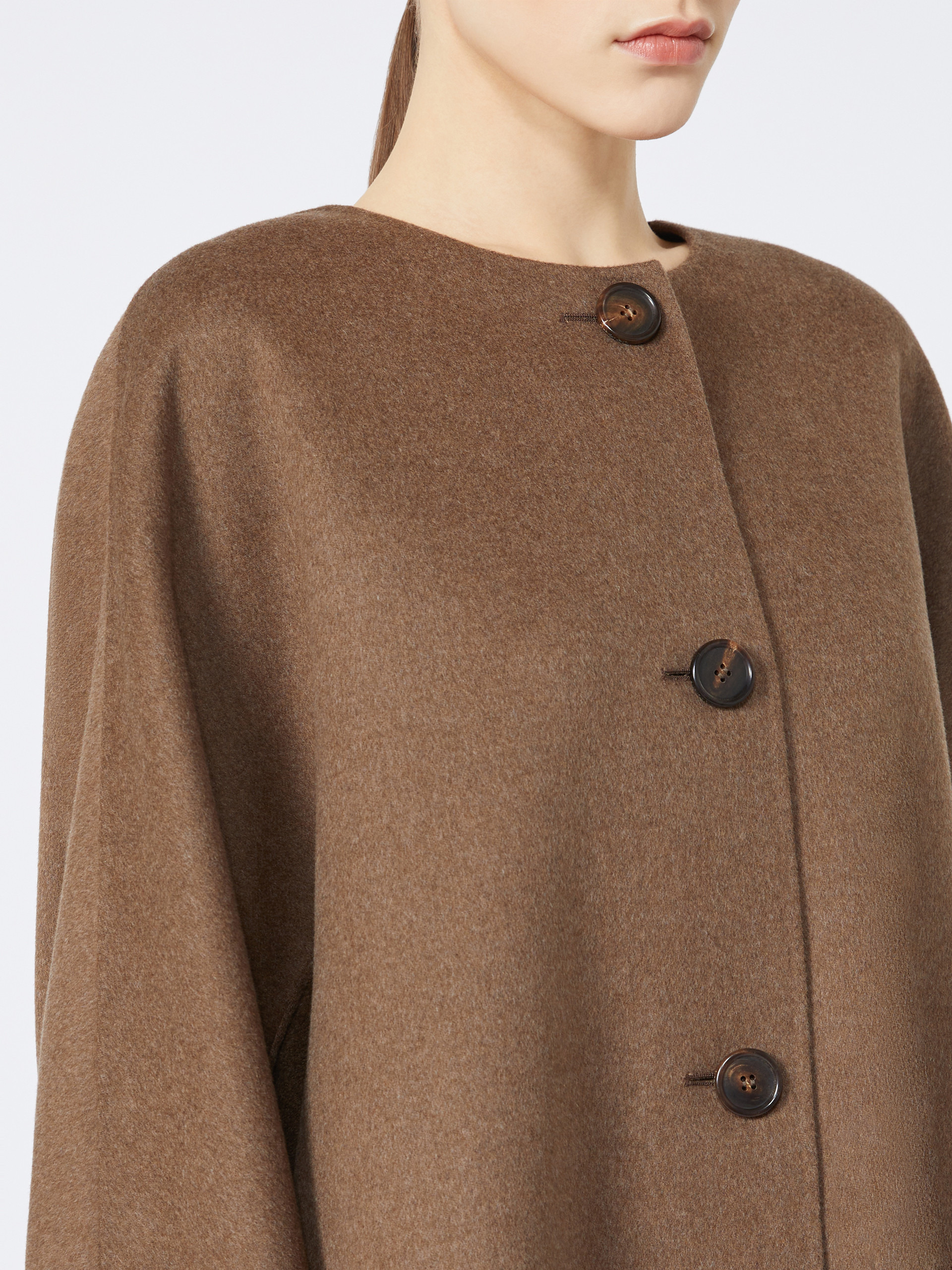 KATE Cropped jacket in double-sided wool - 5