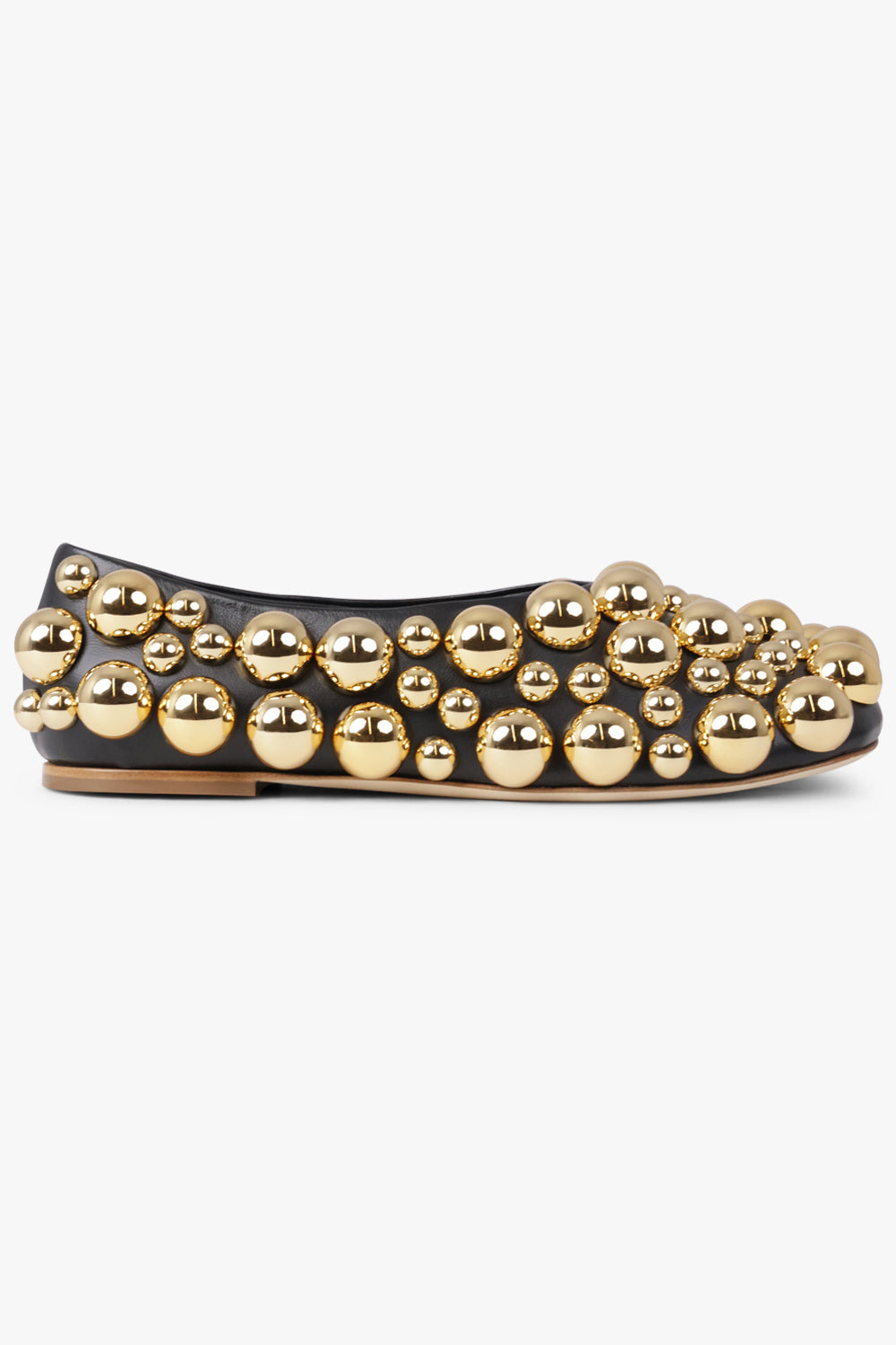 MISMATCHED DORA EMBELLISHED FLAT SLIPPER | BLACK/SILVER/GOLD - 2