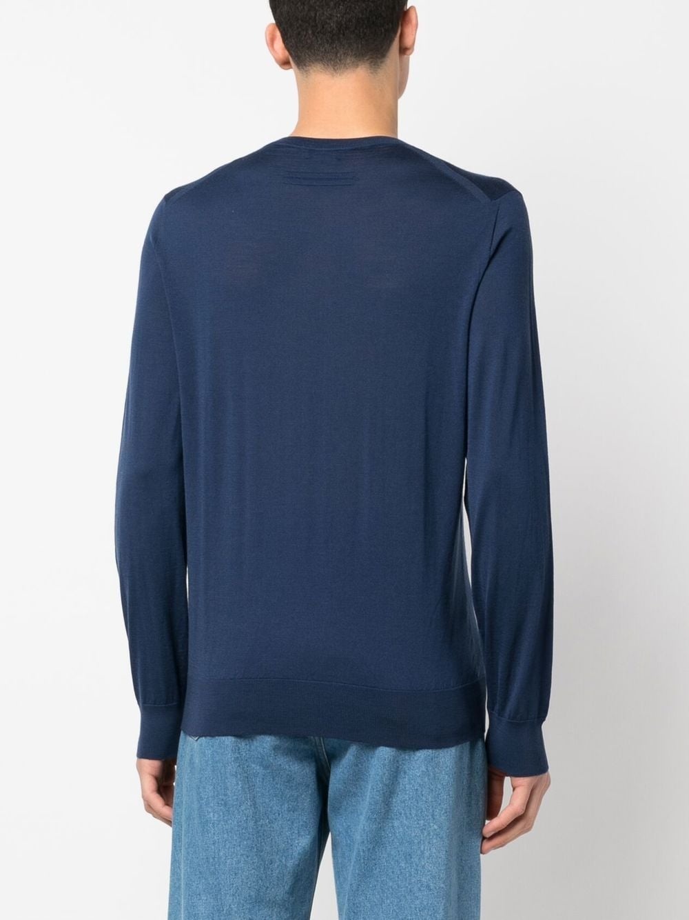 fine-knit wool jumper - 4