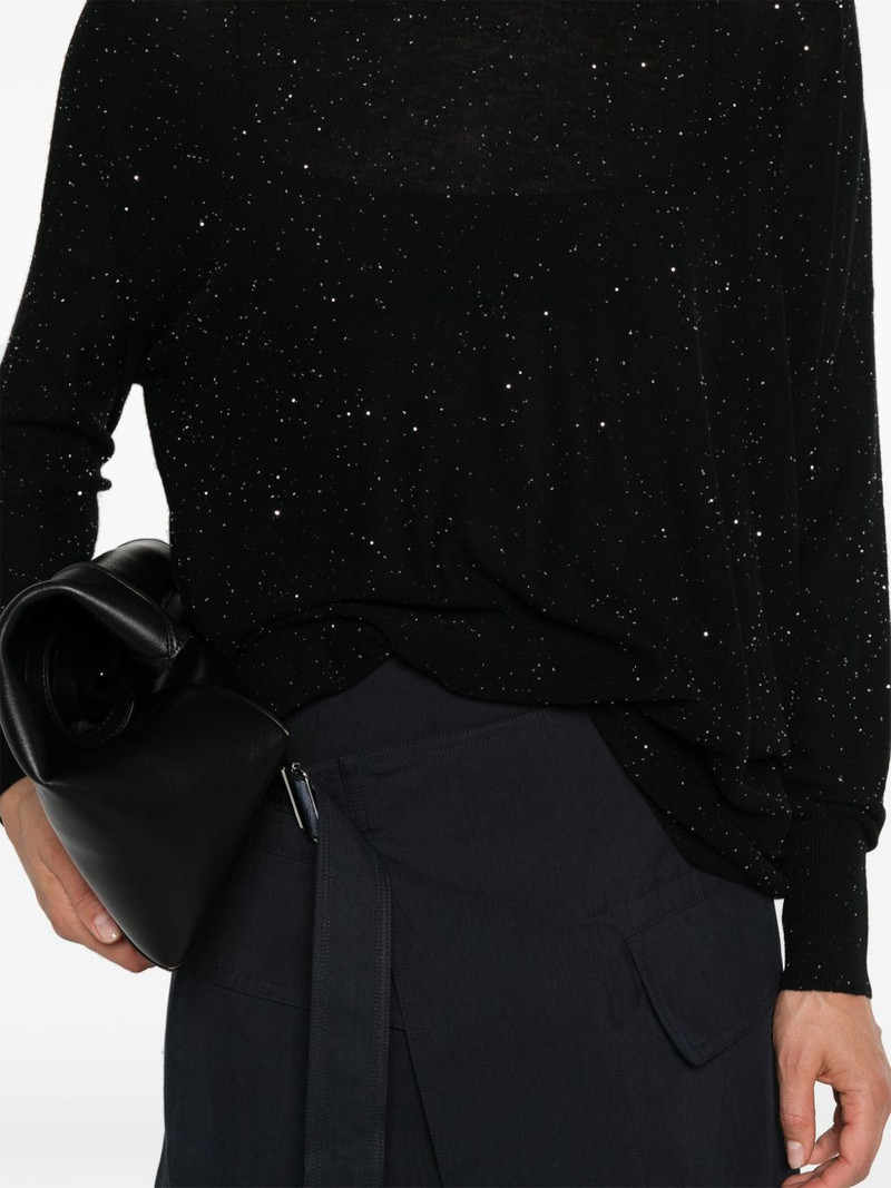 sequin-embellished jumper 5