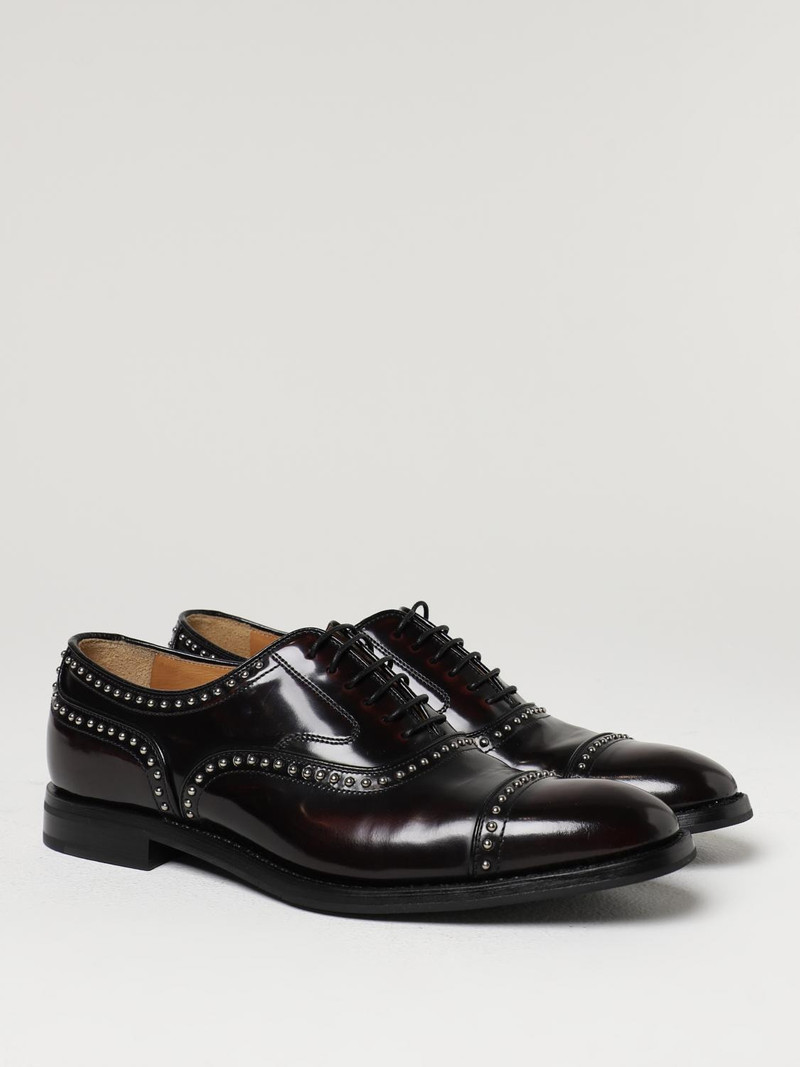 Church's Church's Oxford in brushed leather with studs outlook