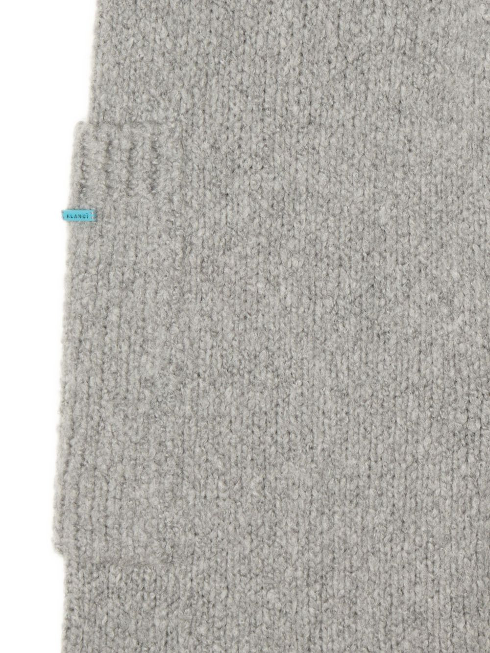 drawstring knitted trousers - 5