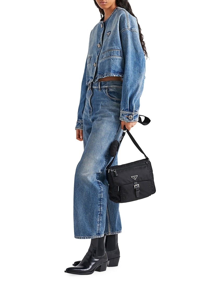 Prada Re-Nylon Shoulder Bag | saksfifthavenue | REVERSIBLE