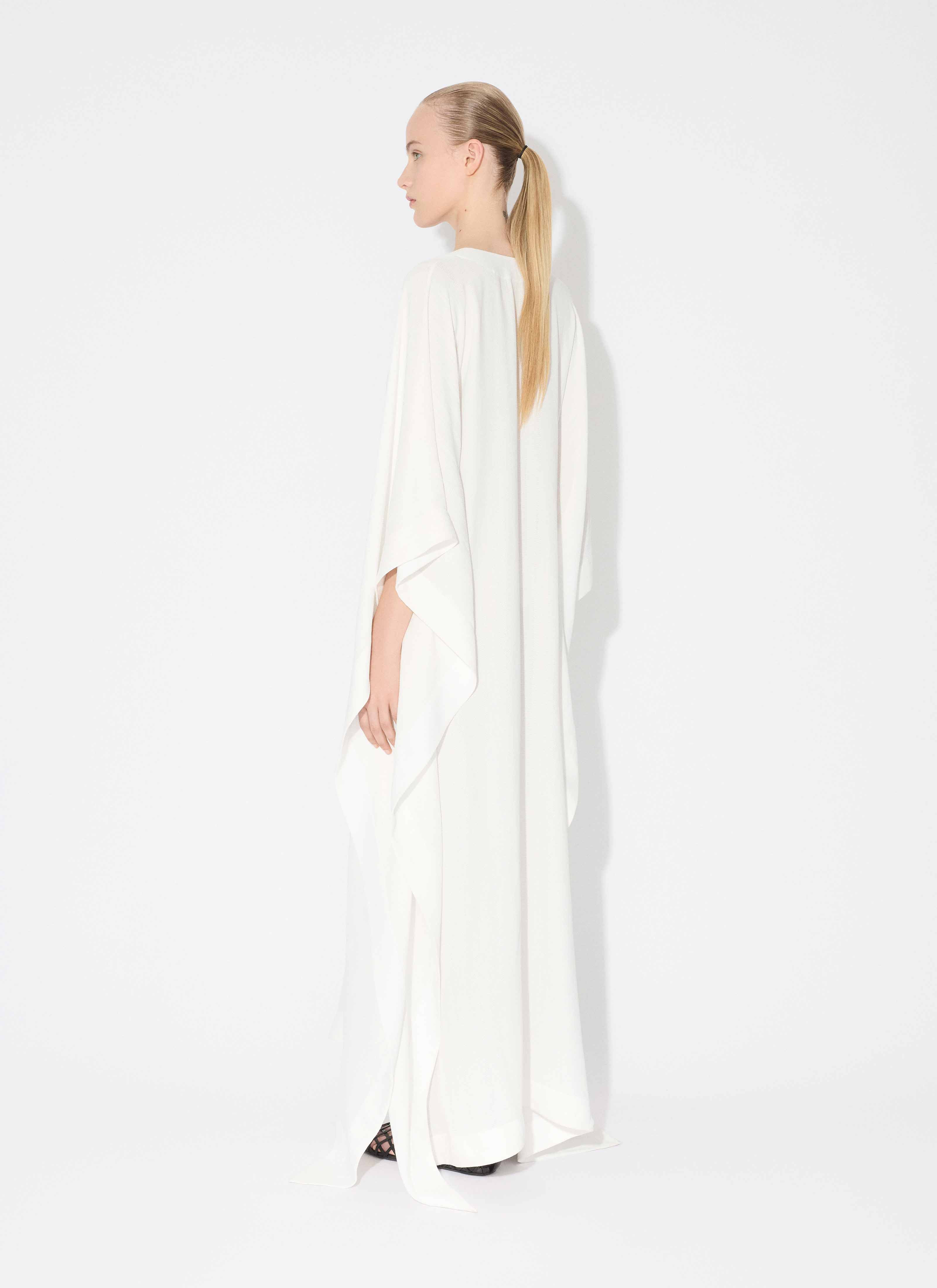CREPE OVERSIZED KAFTAN DRESS - 3
