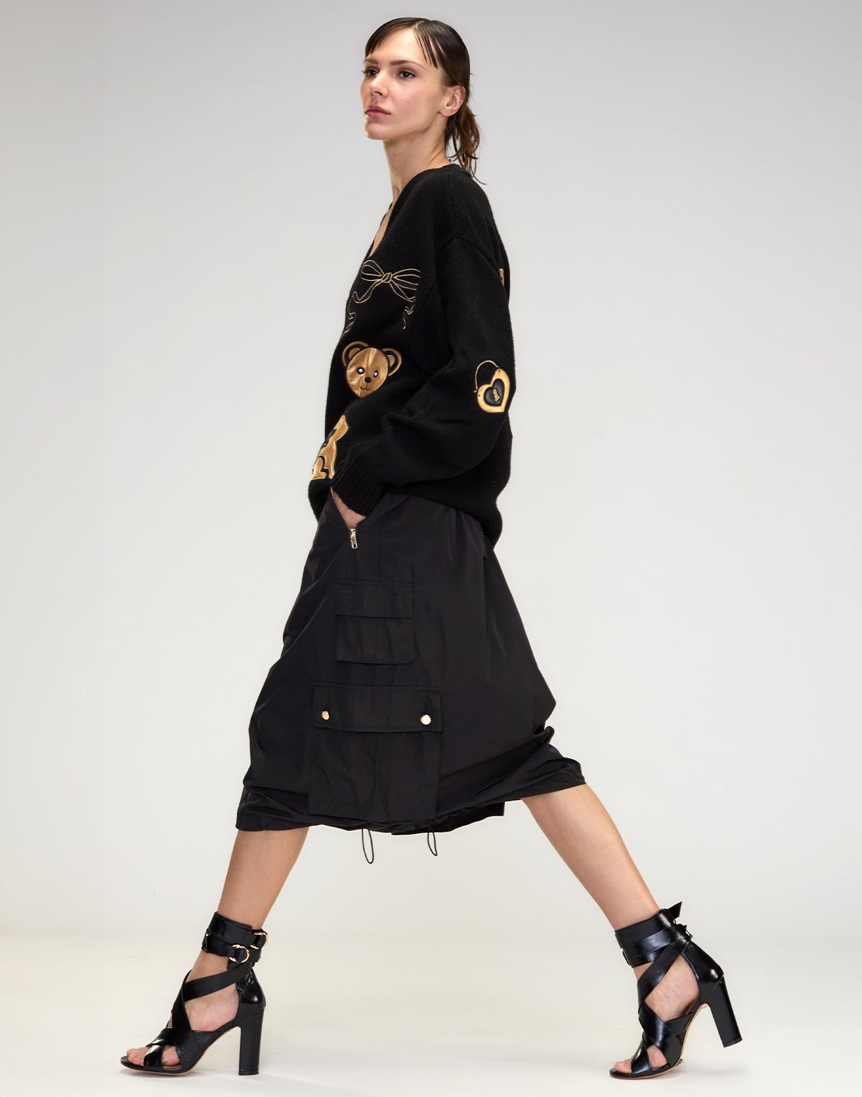 Playful Patchwork Cardigan - 3