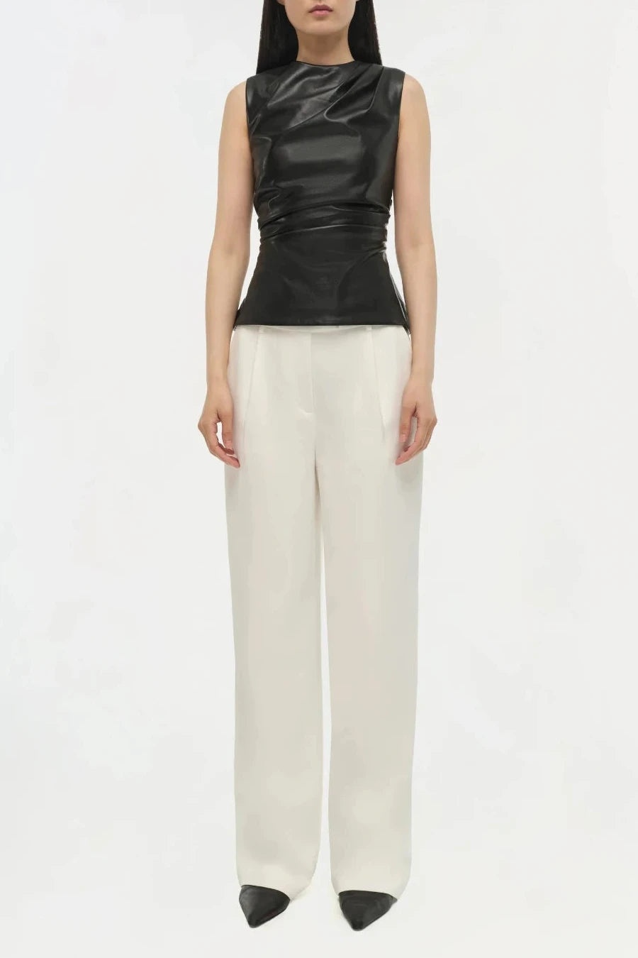 Wynter S/L Draped Top - 2