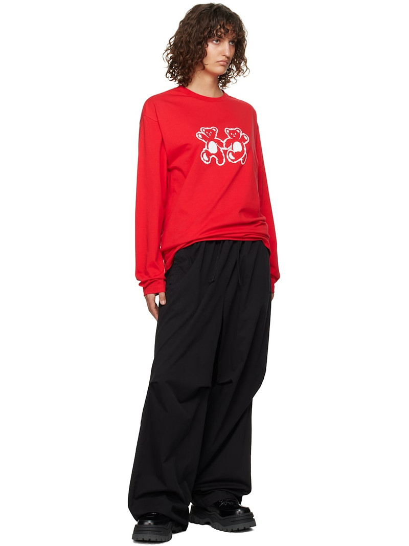 We11done Red Teddy Twins T-shirt outlook