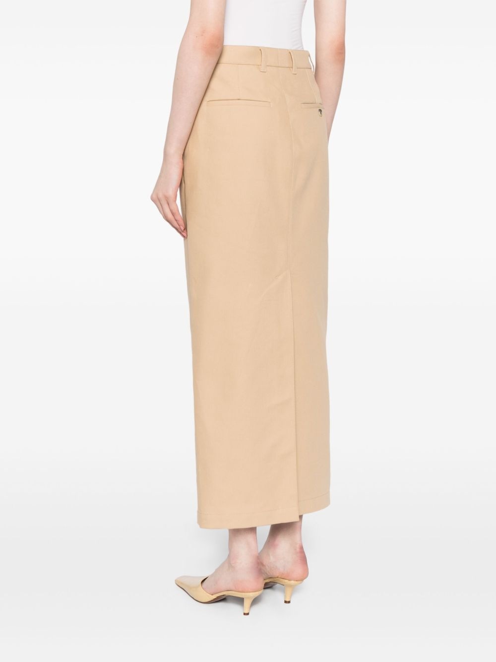 Drill Column maxi skirt - 4