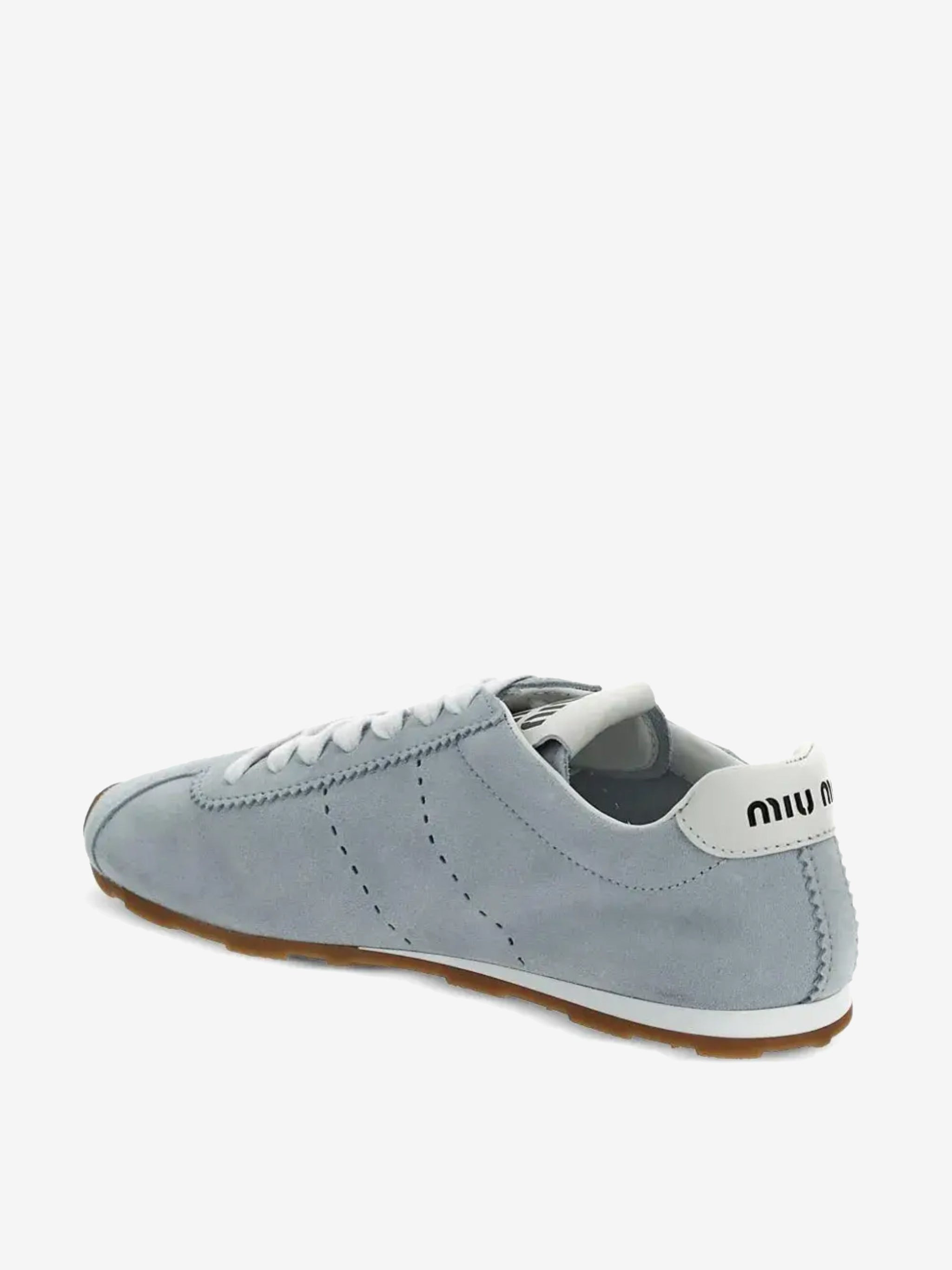 MIU MIU - Women Plume Suede Sneakers - 3