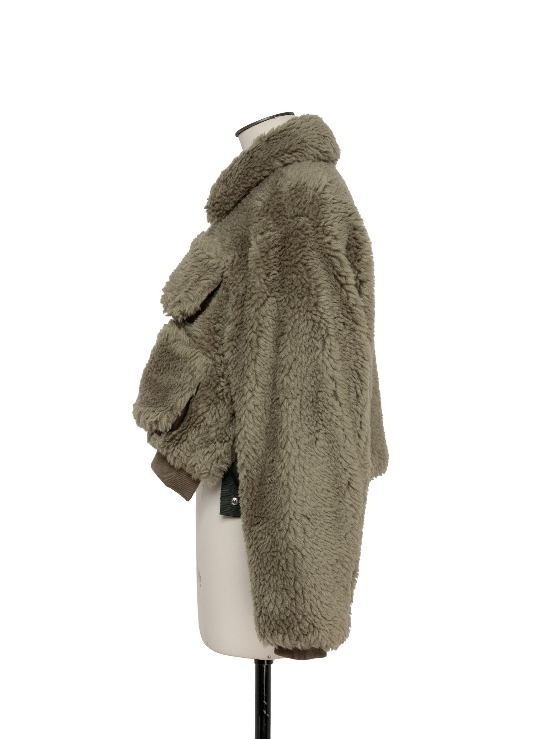 Faux Shearling Blouson - 4