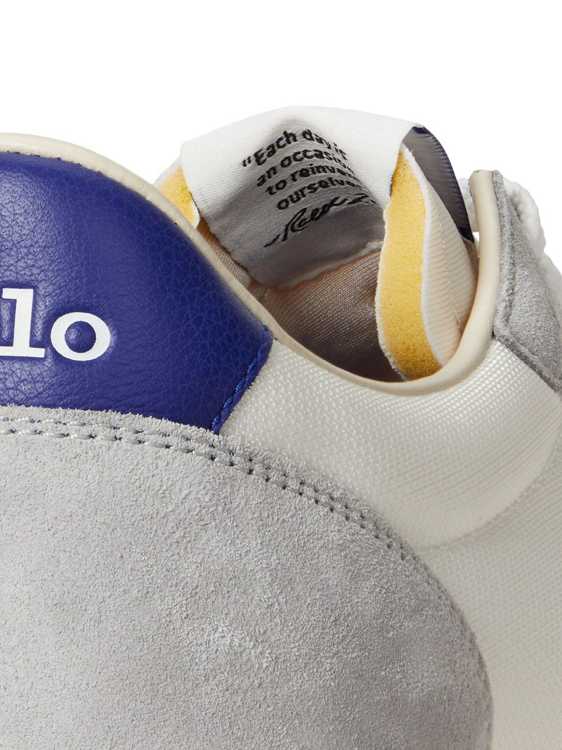 PRL Trail 125 suede mesh sneakers 5