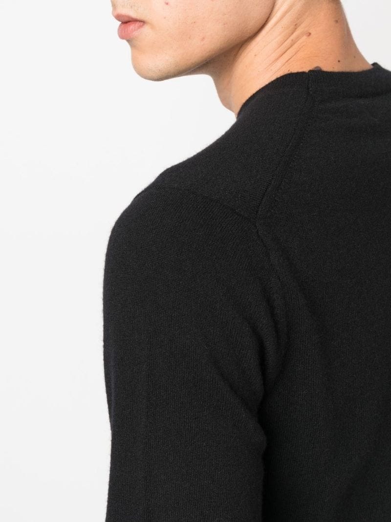 crew neck long-sleeved sweatshirt - 5