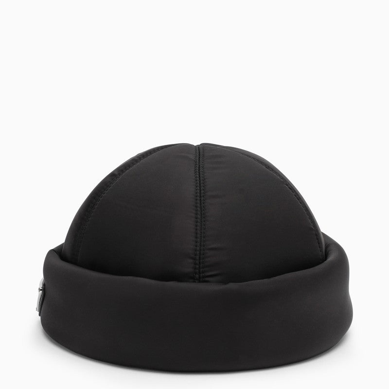 Prada Prada Black Nylon Hat | luosophy | REVERSIBLE