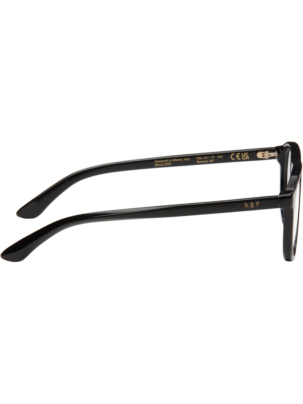 Black Numero 127 Glasses - 2