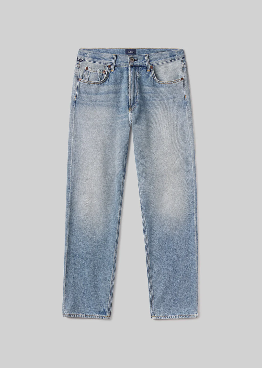 Elijah Straight Premium Vintage In Light Blue - 1