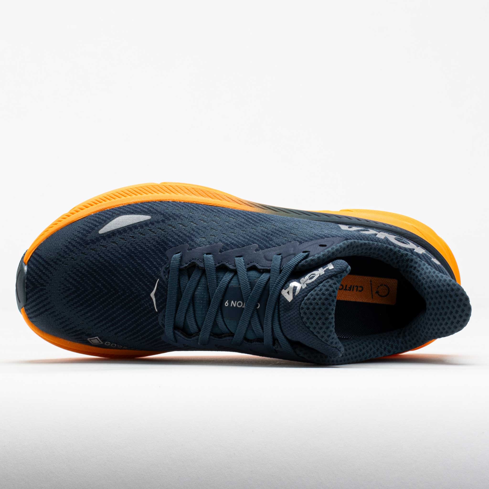 HOKA Clifton 9 Men's Stormy Skies/Orange Zest - 3