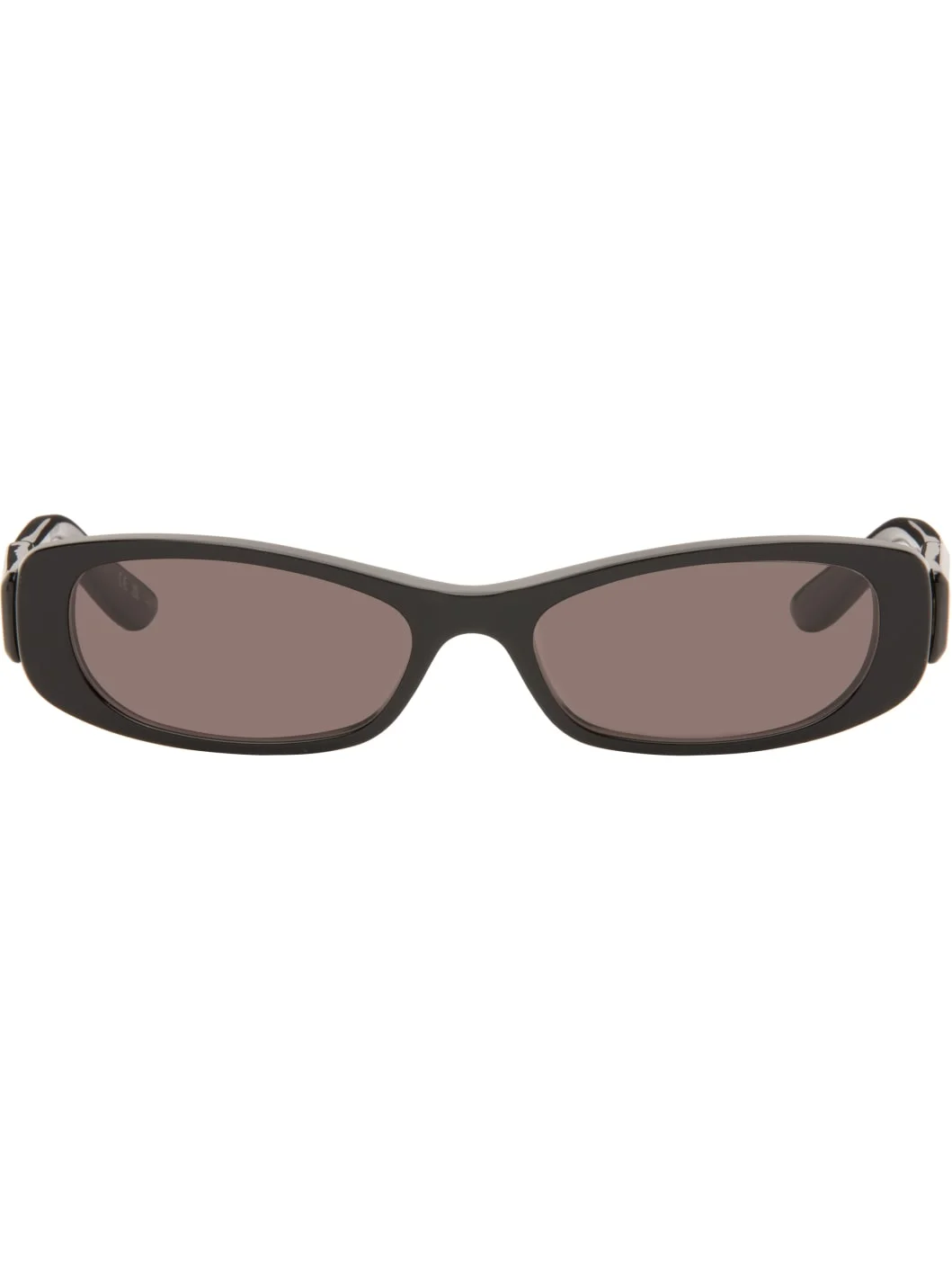 Black Rectangular Sunglasses - 1
