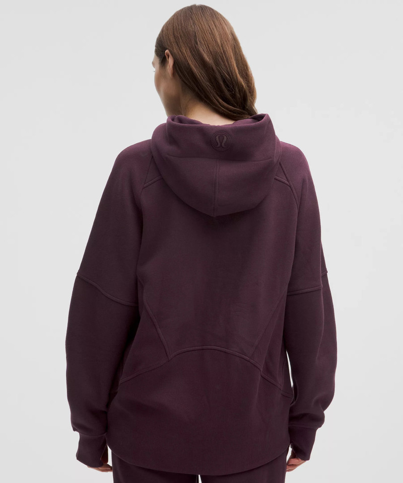 Scuba Oversized Half-Zip Hoodie *Long 3