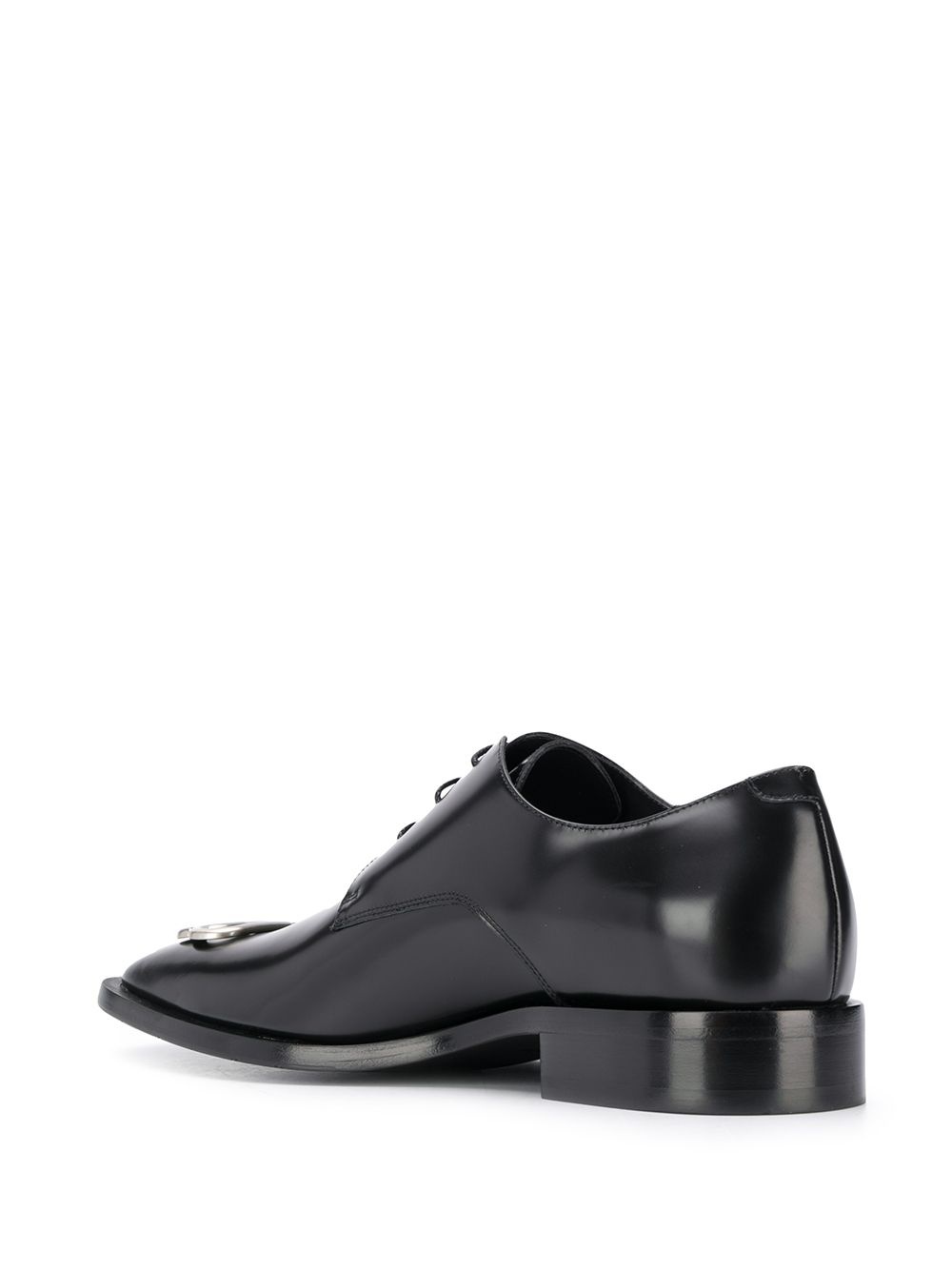 square toe derby shoes - 3