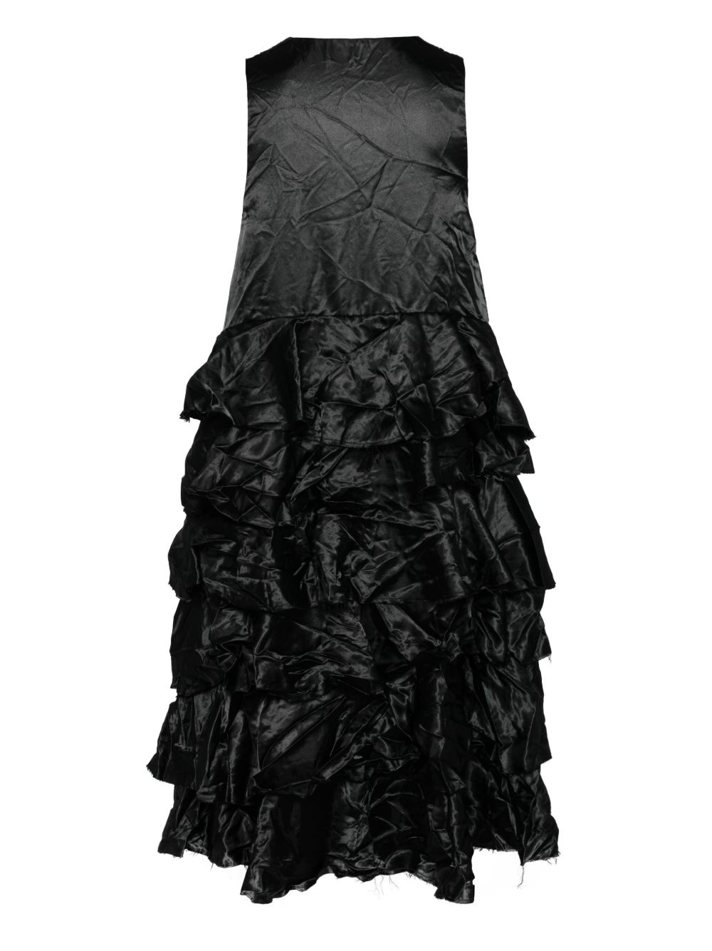 sequin-embellished ruffled dress - 2