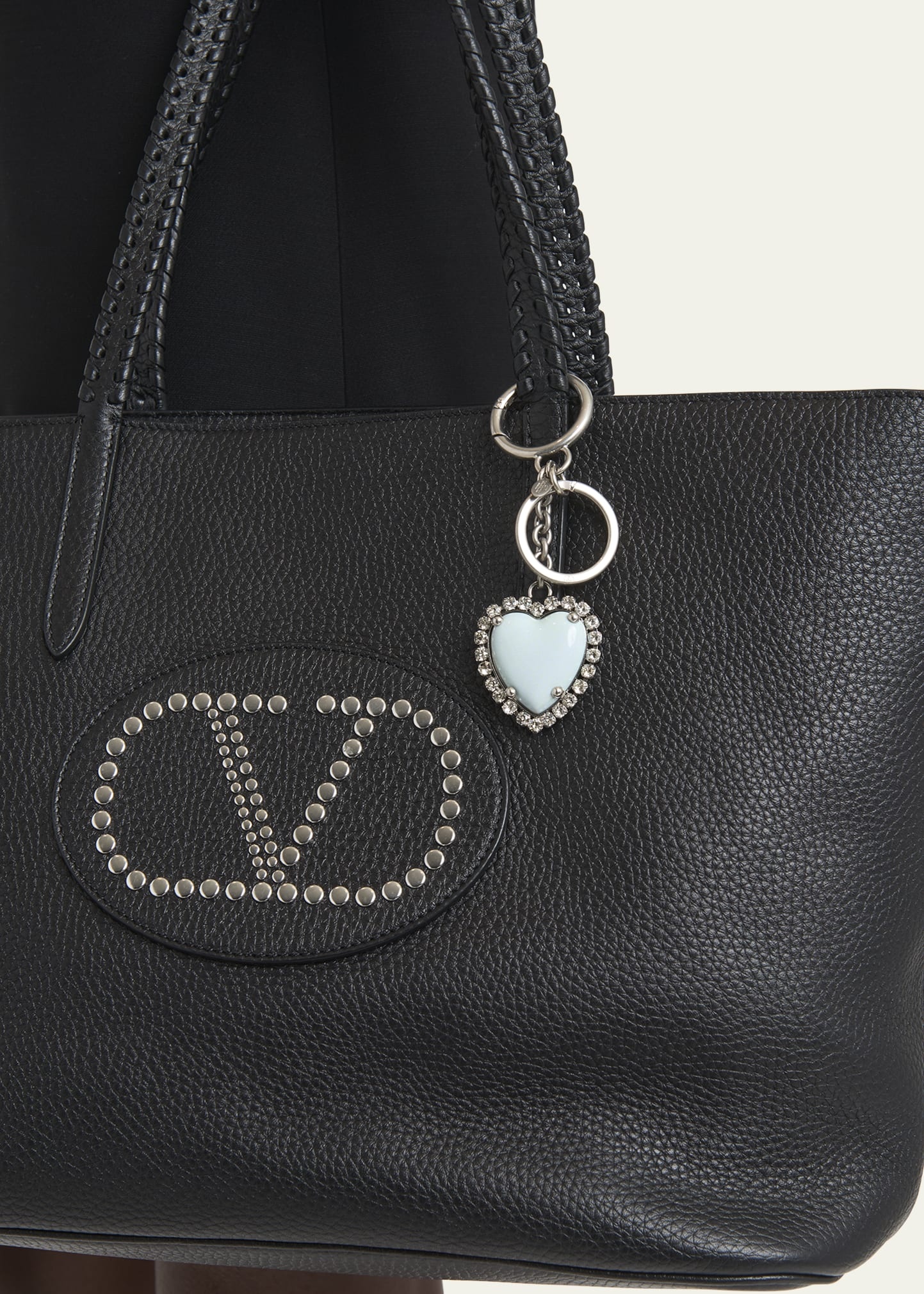 VLOGO Signatur Embellished Heart Keyring - 2