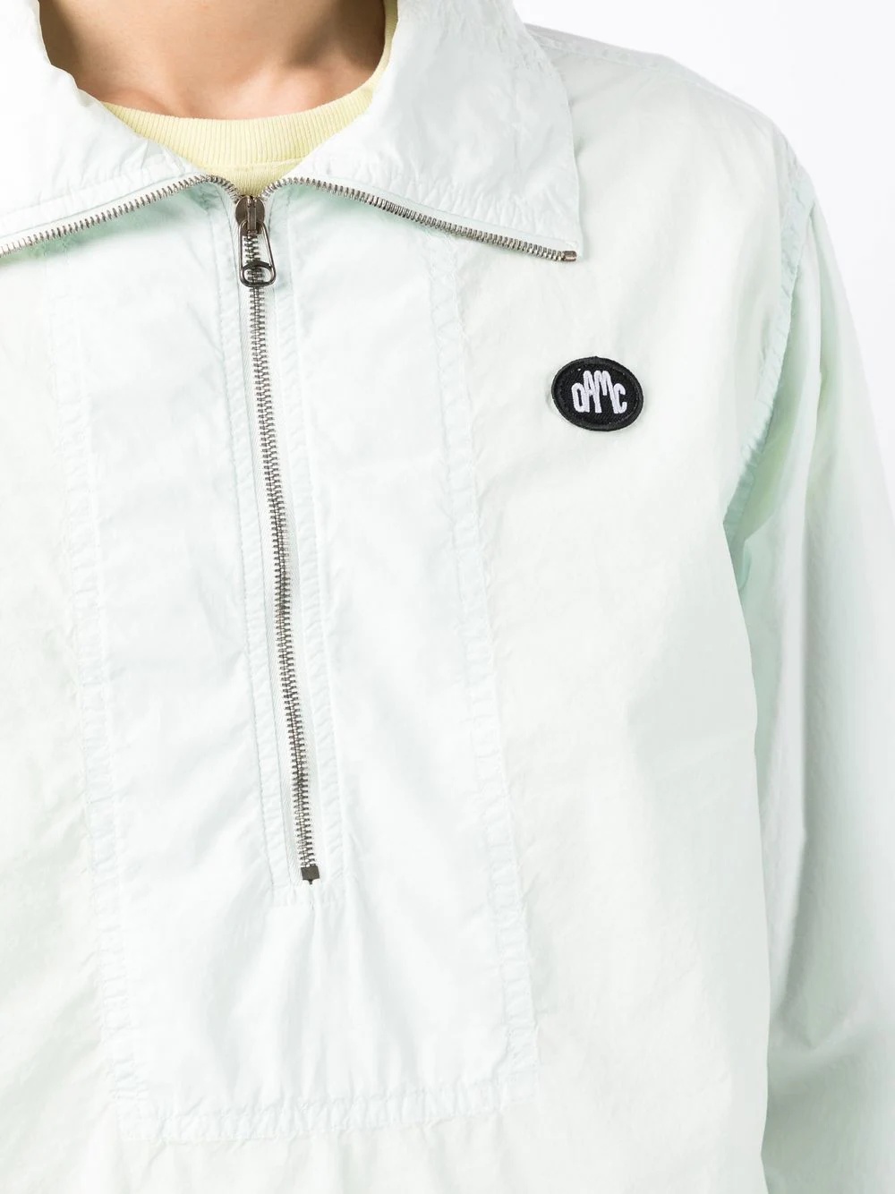 zip-fastening long-sleeved shirt - 5